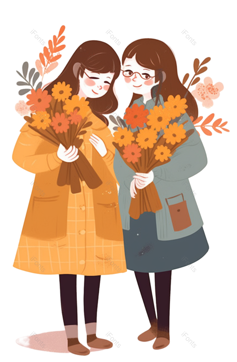 人物插画图片,插画人物元素,人物PNG,人物素材免抠素材